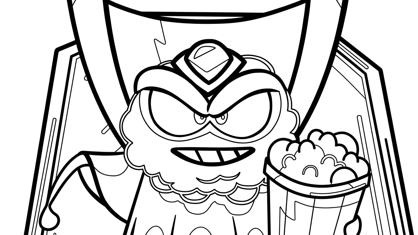 coloriage Om Nom Stories pour enfant de 7 ans 1