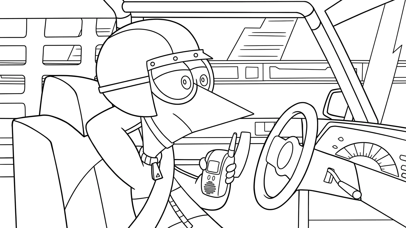 coloriage Phineas and Ferb et decoupage a imprimer gratuit