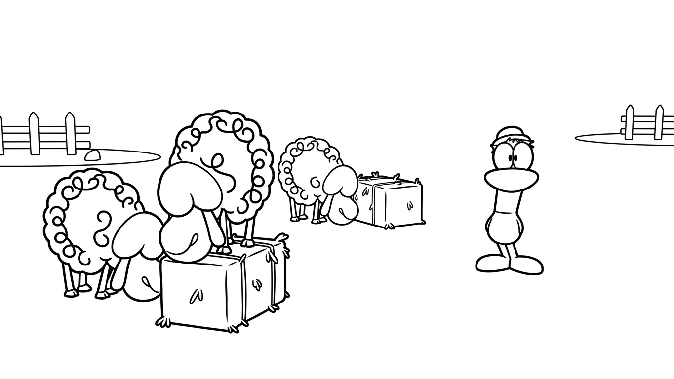 coloriage Pocoyo gratuit