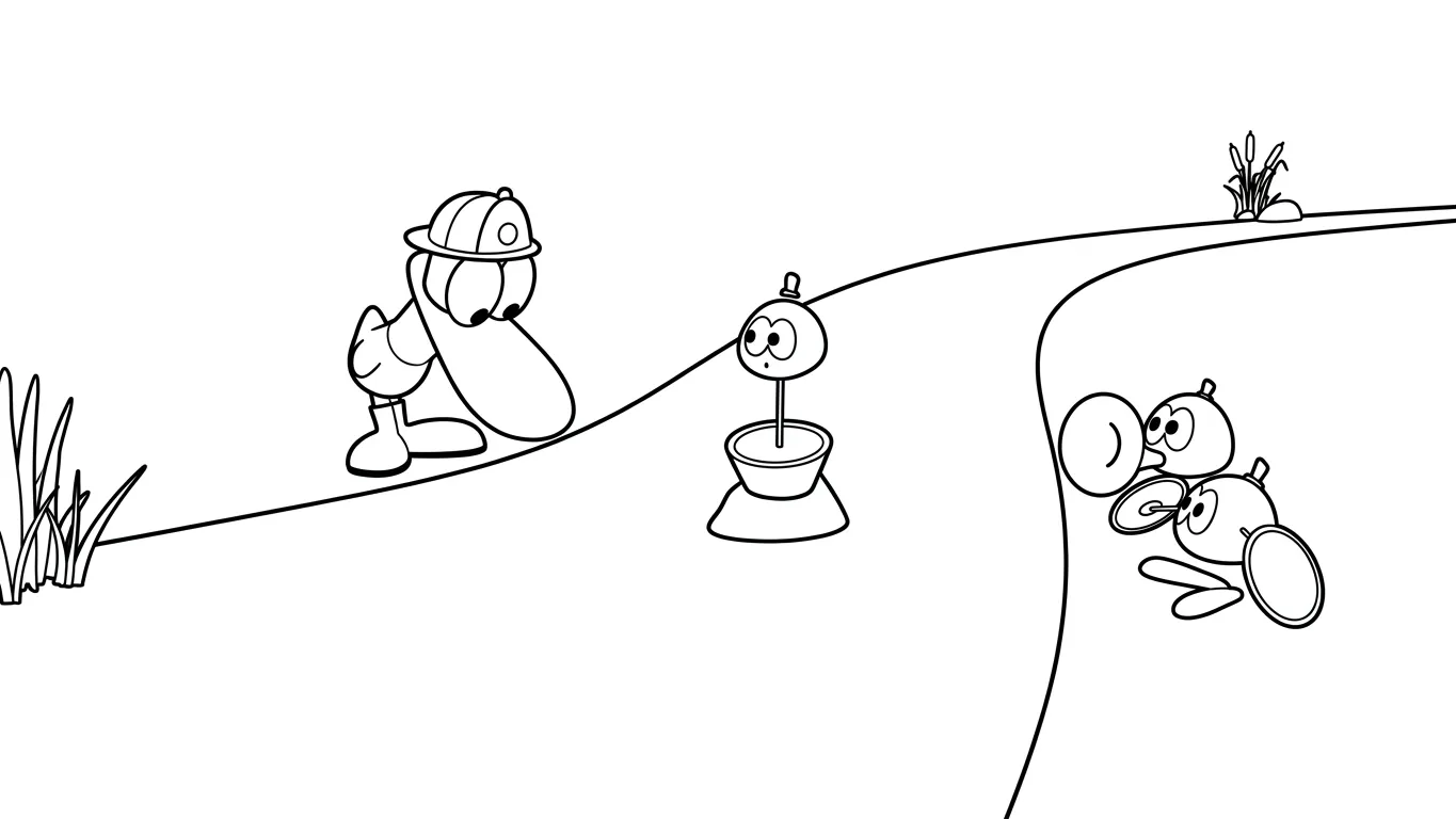 coloriage Pocoyo a colorier en ligne
