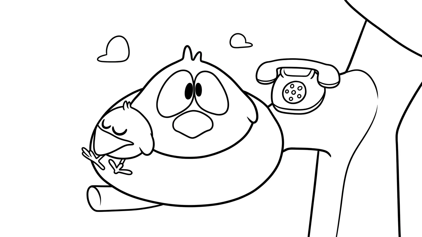 coloriage Pocoyo et dessin a imprimer 1