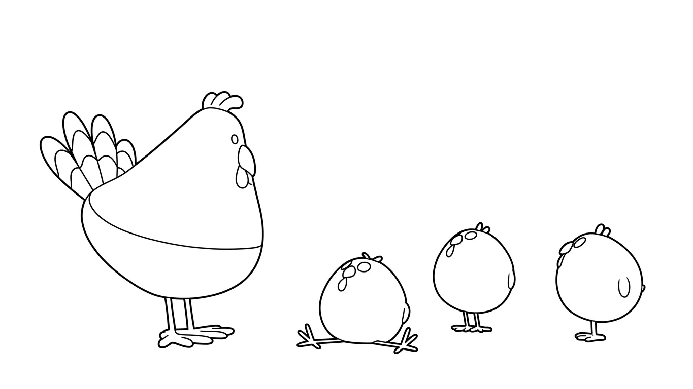 coloriage Pocoyo pour primaire
