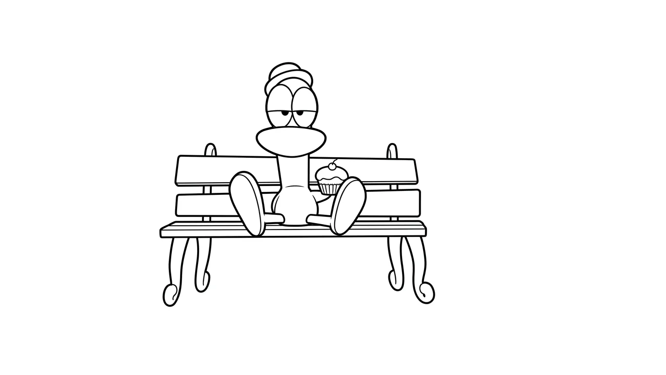 coloriage Pocoyo à imprimer pour enfant de 3 ans
