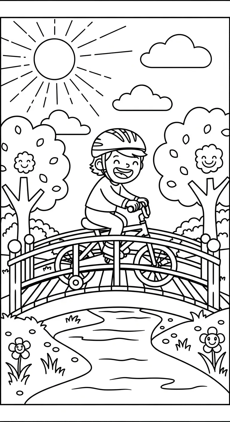 coloriage Pont et dessins