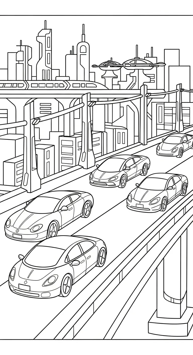 coloriage Pont d'enfant a imprimer