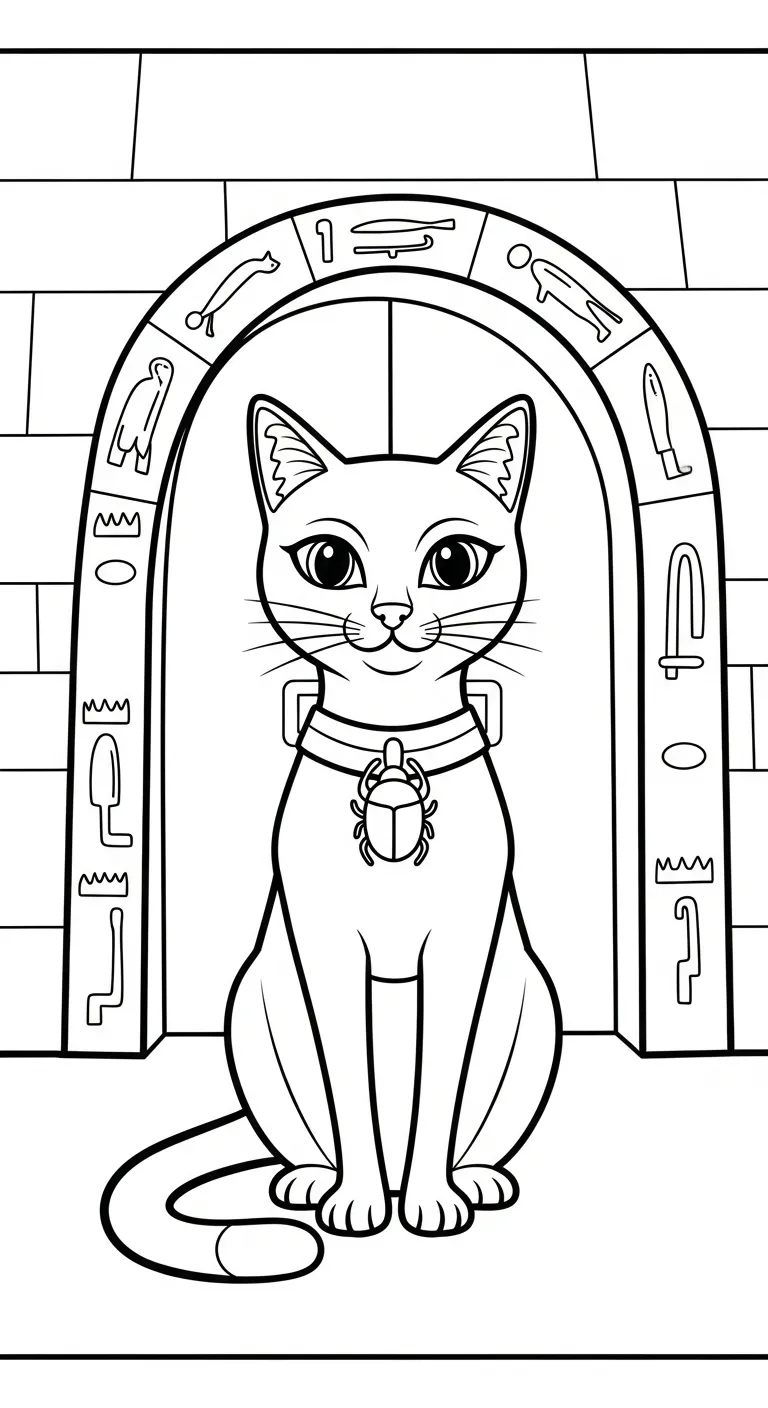 imprimer coloriage Pyramide 1