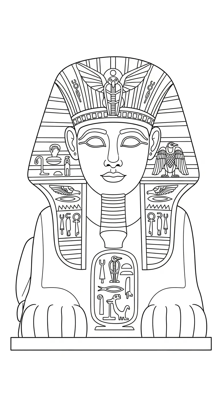 coloriage Sphinx en ligne