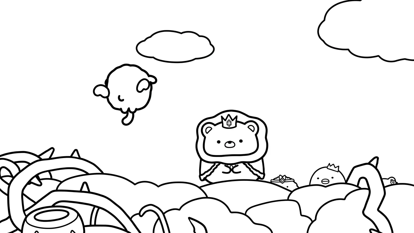 coloriage Sumikko Gurashi gratuit pour enfants 1
