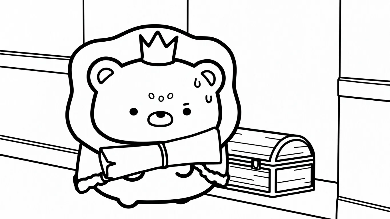 coloriage Sumikko Gurashi et decoupage a imprimer gratuit 1