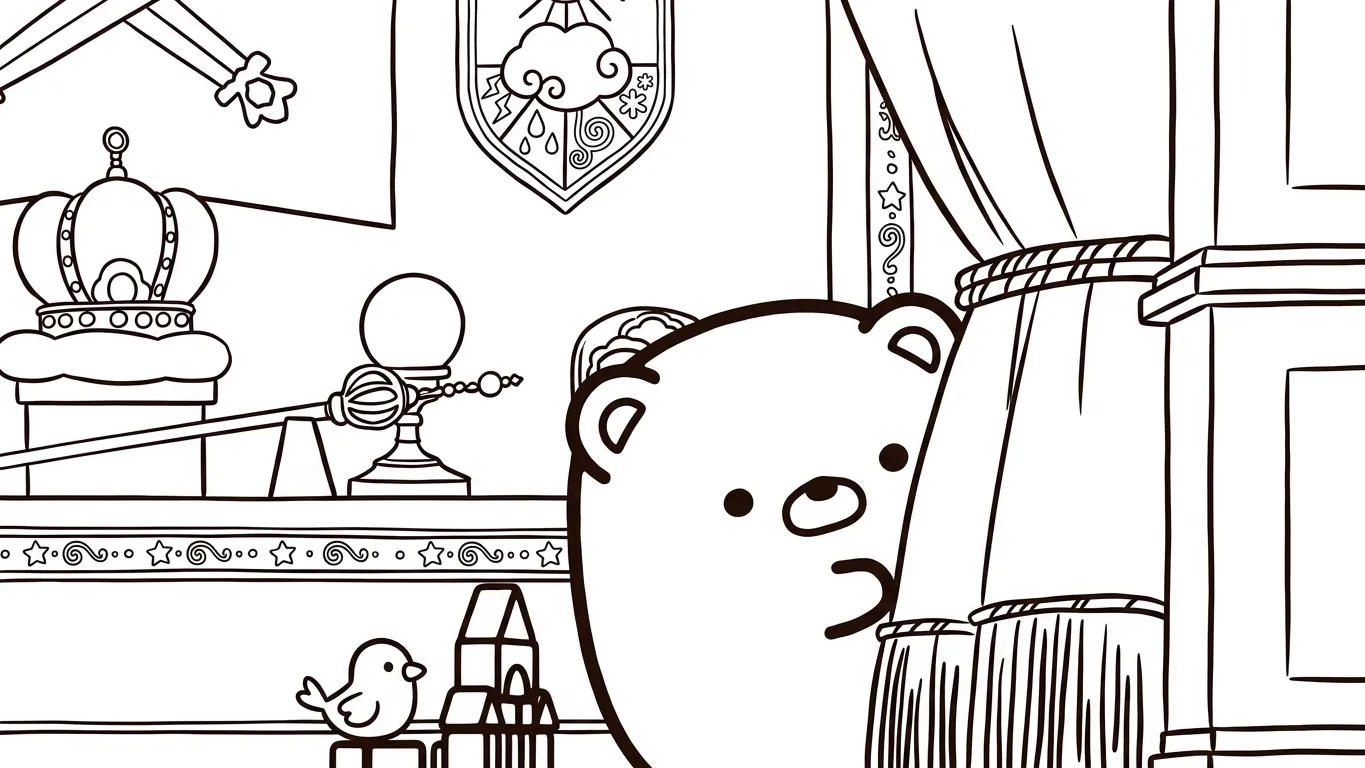coloriage Sumikko Gurashi gratuit pour enfants 3