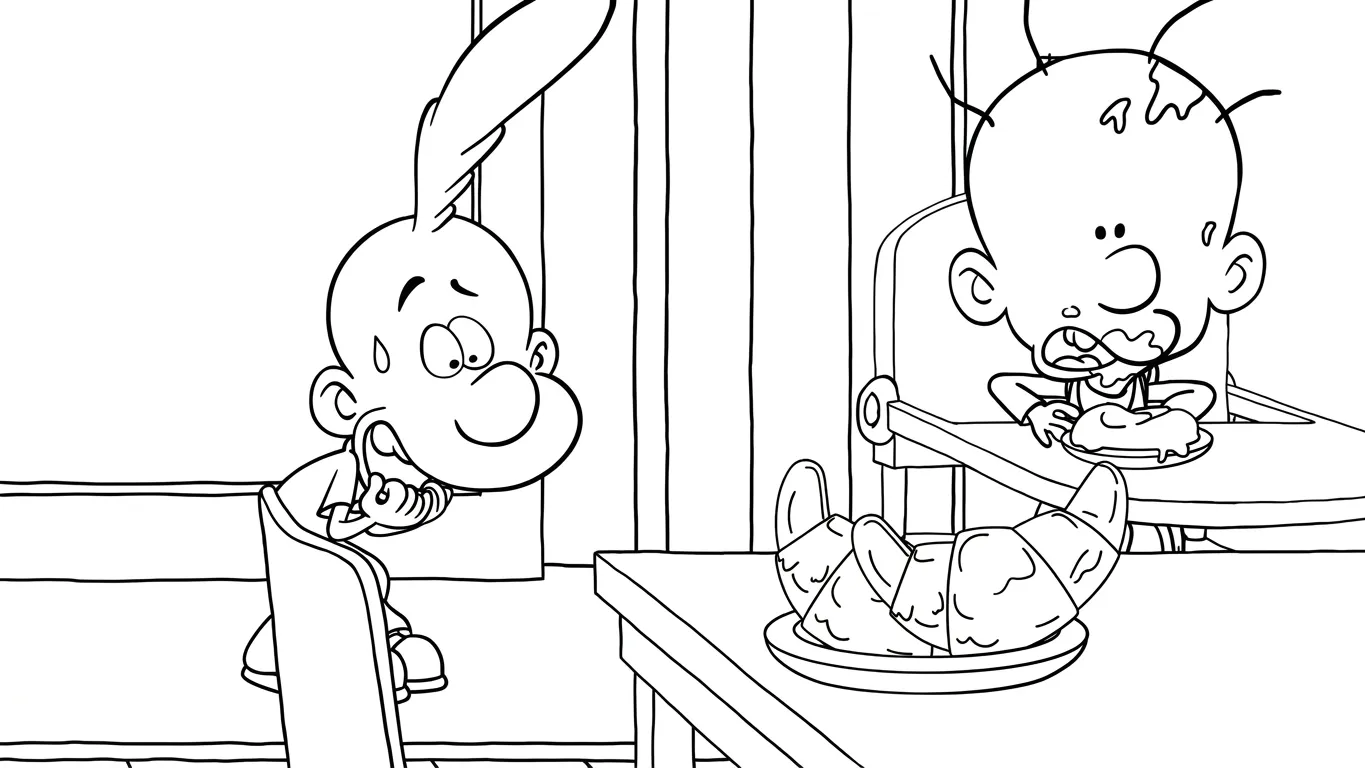 coloriage Titeuf à imprimer pdf 1