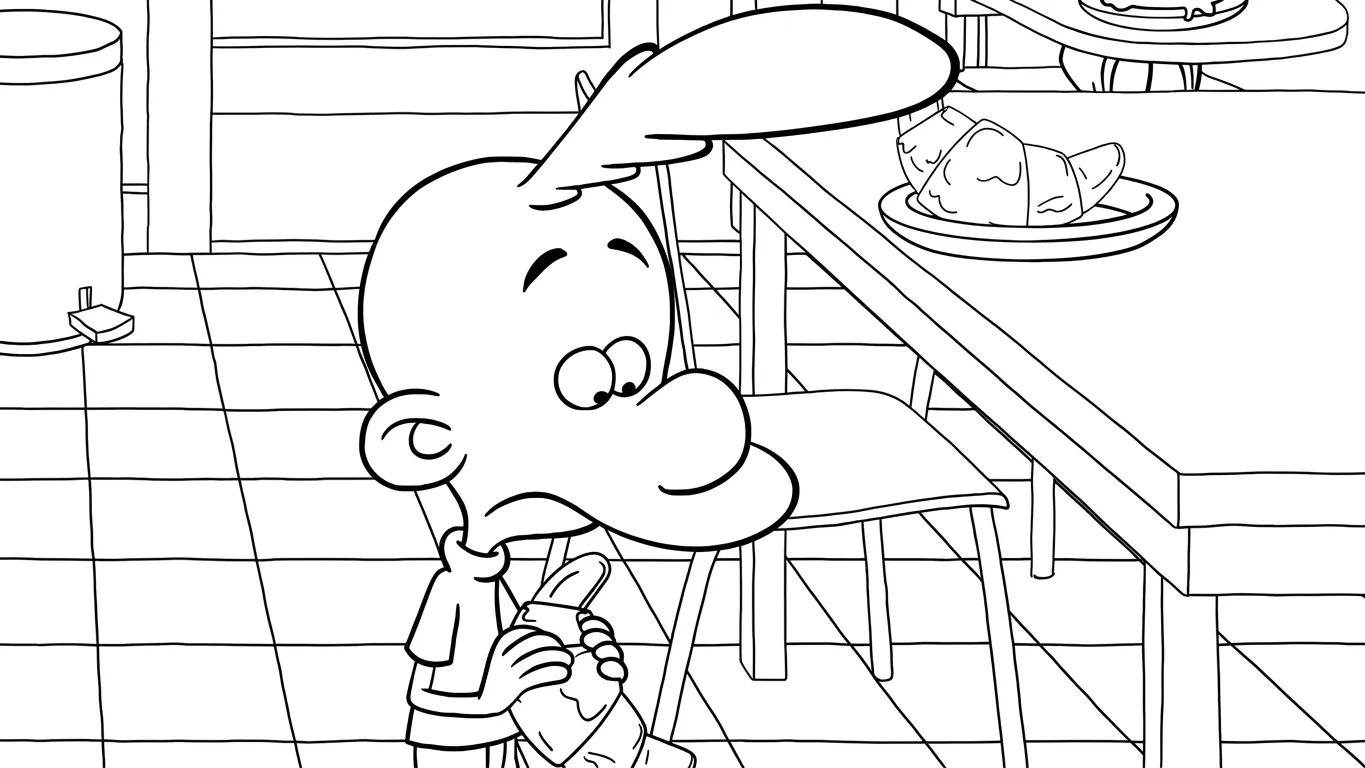 coloriage Titeuf a imprimer