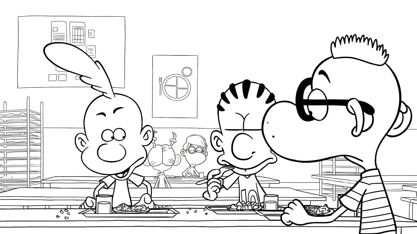 coloriage Titeuf à imprimer a4 1
