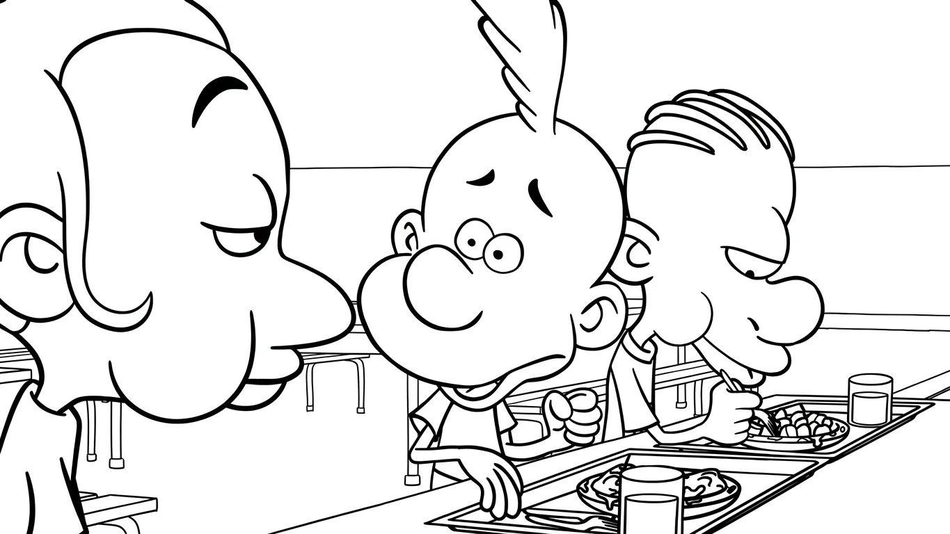 coloriage Titeuf educatif pour enfant 1