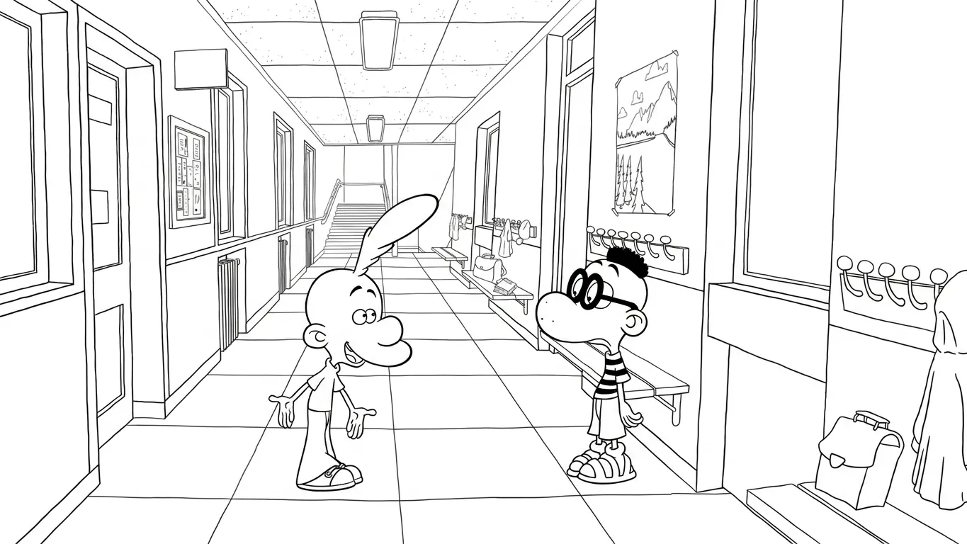 coloriage Titeuf d'enfant a imprimer