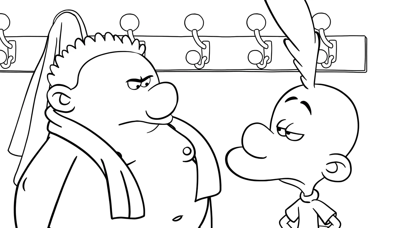 coloriage Titeuf à imprimer pdf 2