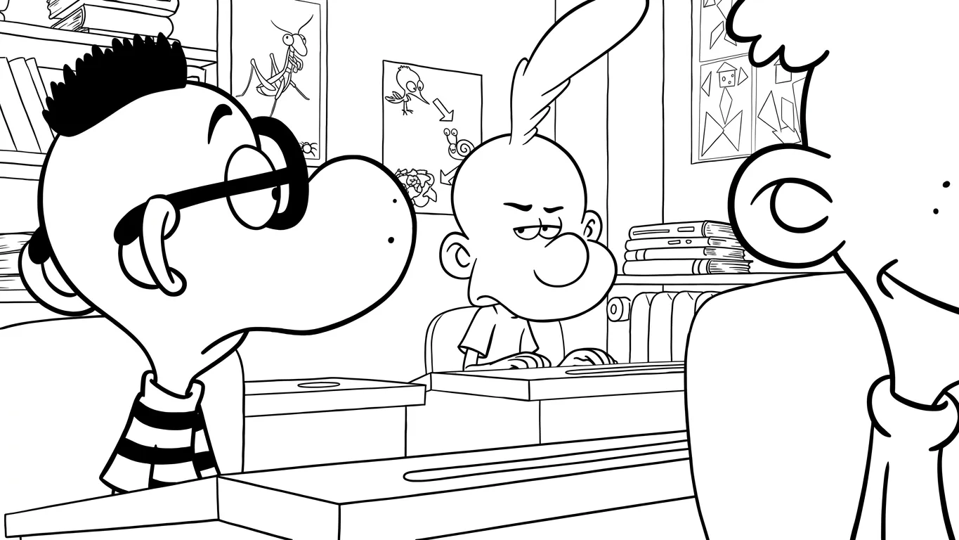 coloriage Titeuf de pour enfants