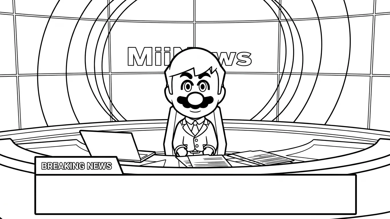 coloriage Tomodachi Life pour enfant a imprimer gratuit