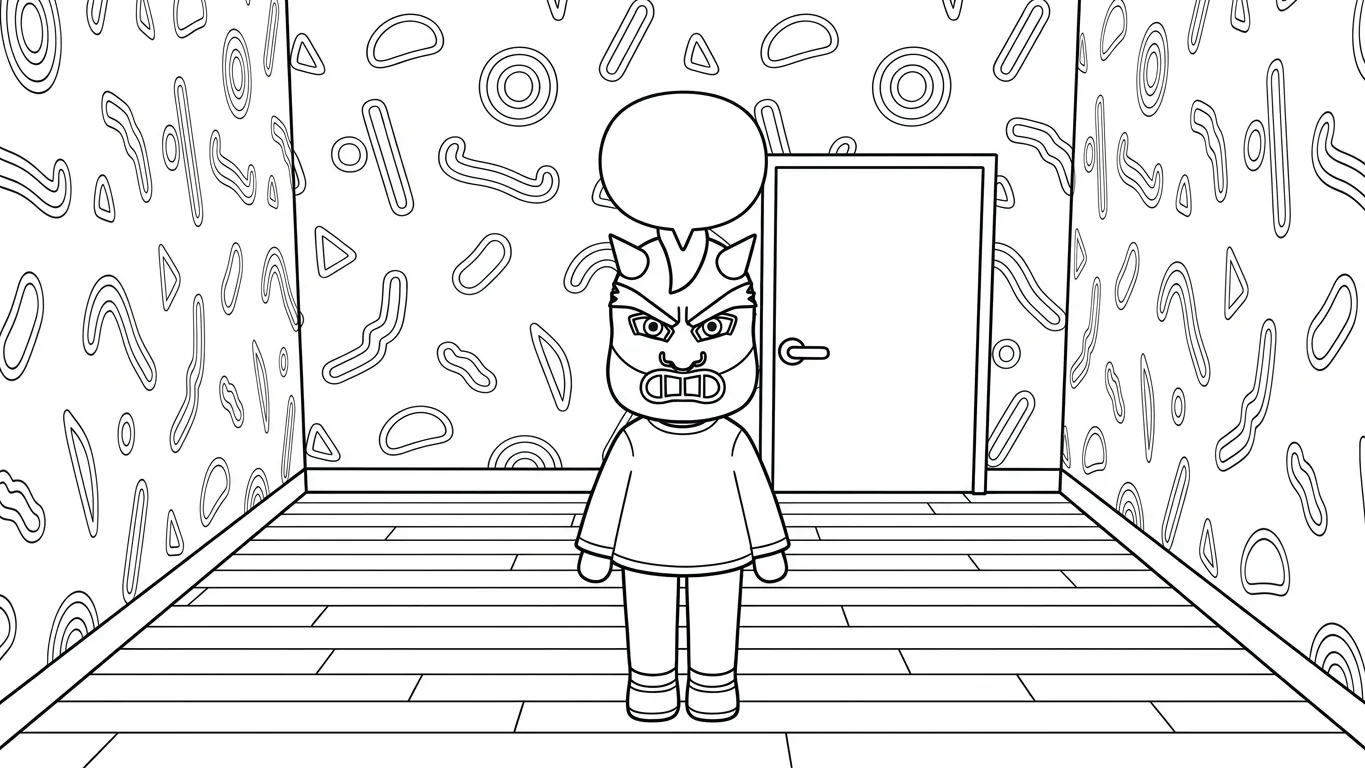 coloriage Tomodachi Life pour enfant de 10 ans