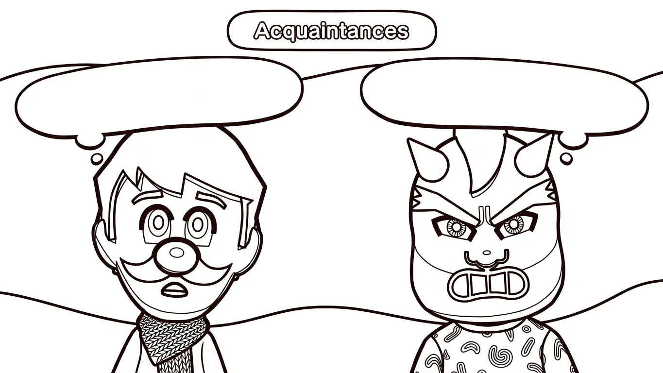 coloriage Tomodachi Life à imprimer pdf gratuit