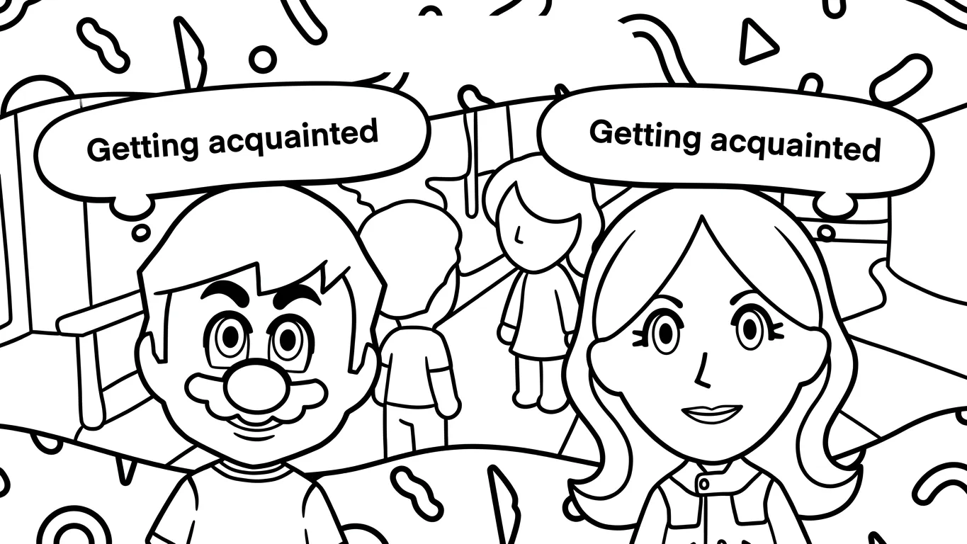 coloriage Tomodachi Life pour enfants a imprimer gratuit