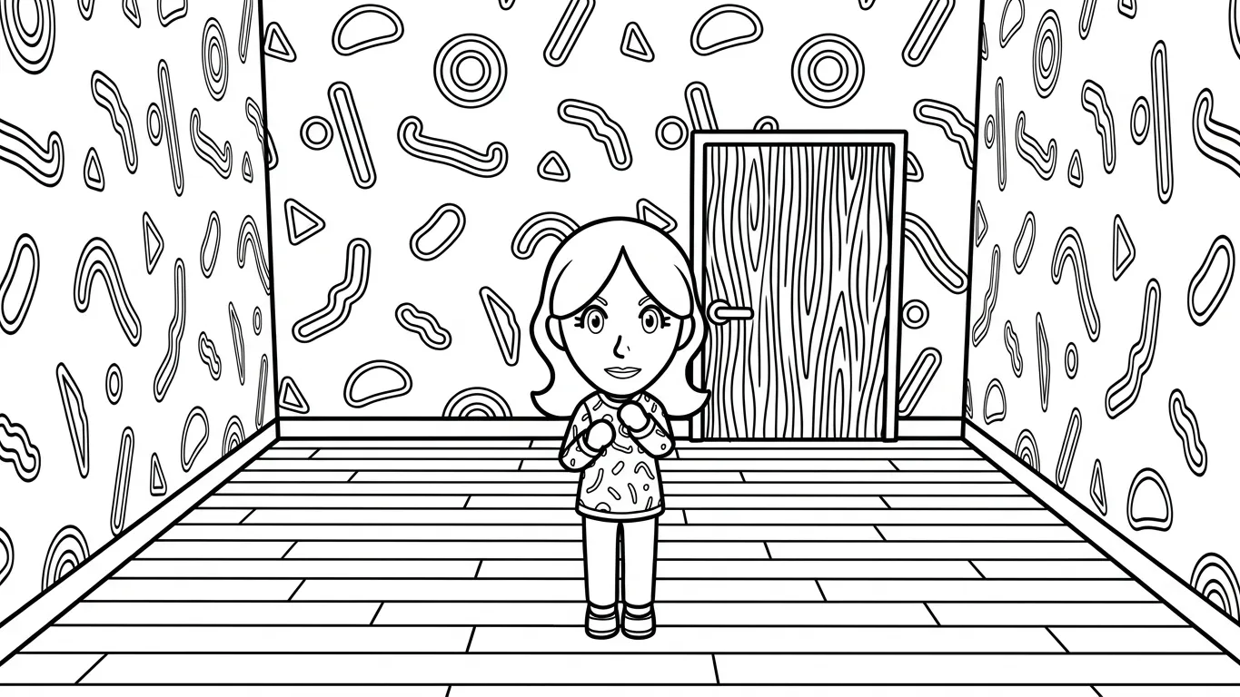 coloriage Tomodachi Life à imprimer pdf