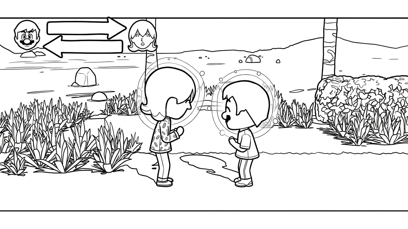 coloriage Tomodachi Life à imprimer gratuit