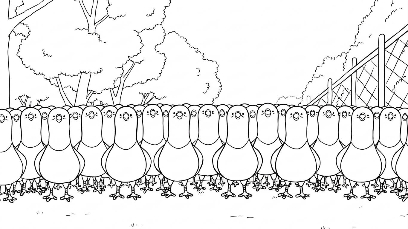 coloriage We Bare Bears à imprimer pdf gratuit 1