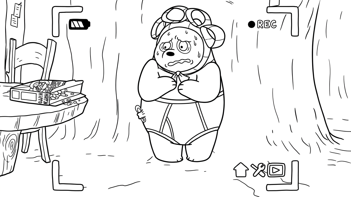 coloriage We Bare Bears à imprimer pour enfant de 10 ans