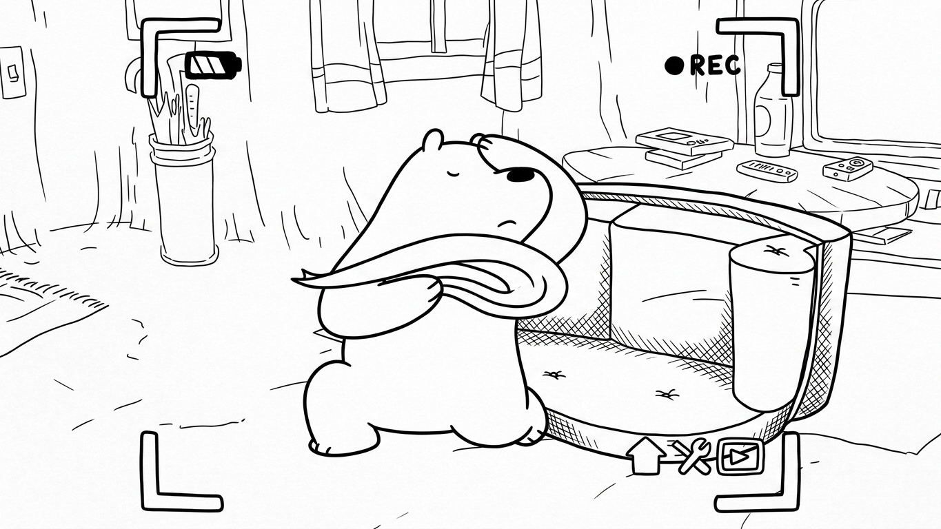 coloriage We Bare Bears à imprimer gratuitement