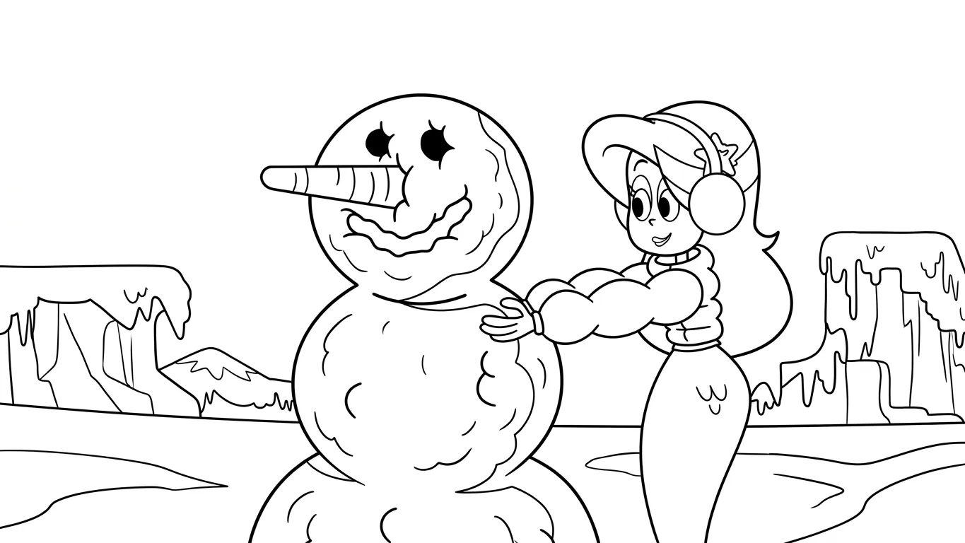 coloriage Zig e Sharko à imprimer a4 1