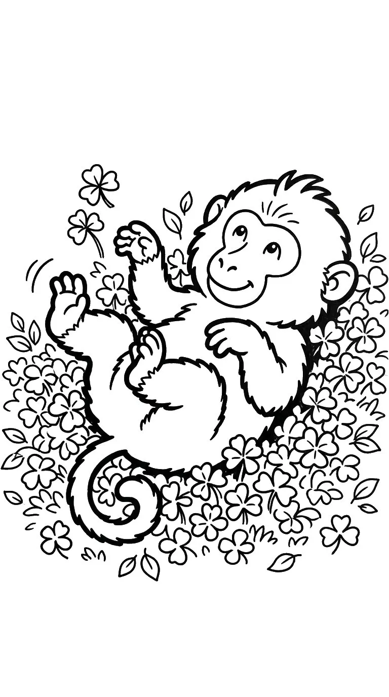 coloriage Babouin en ligne