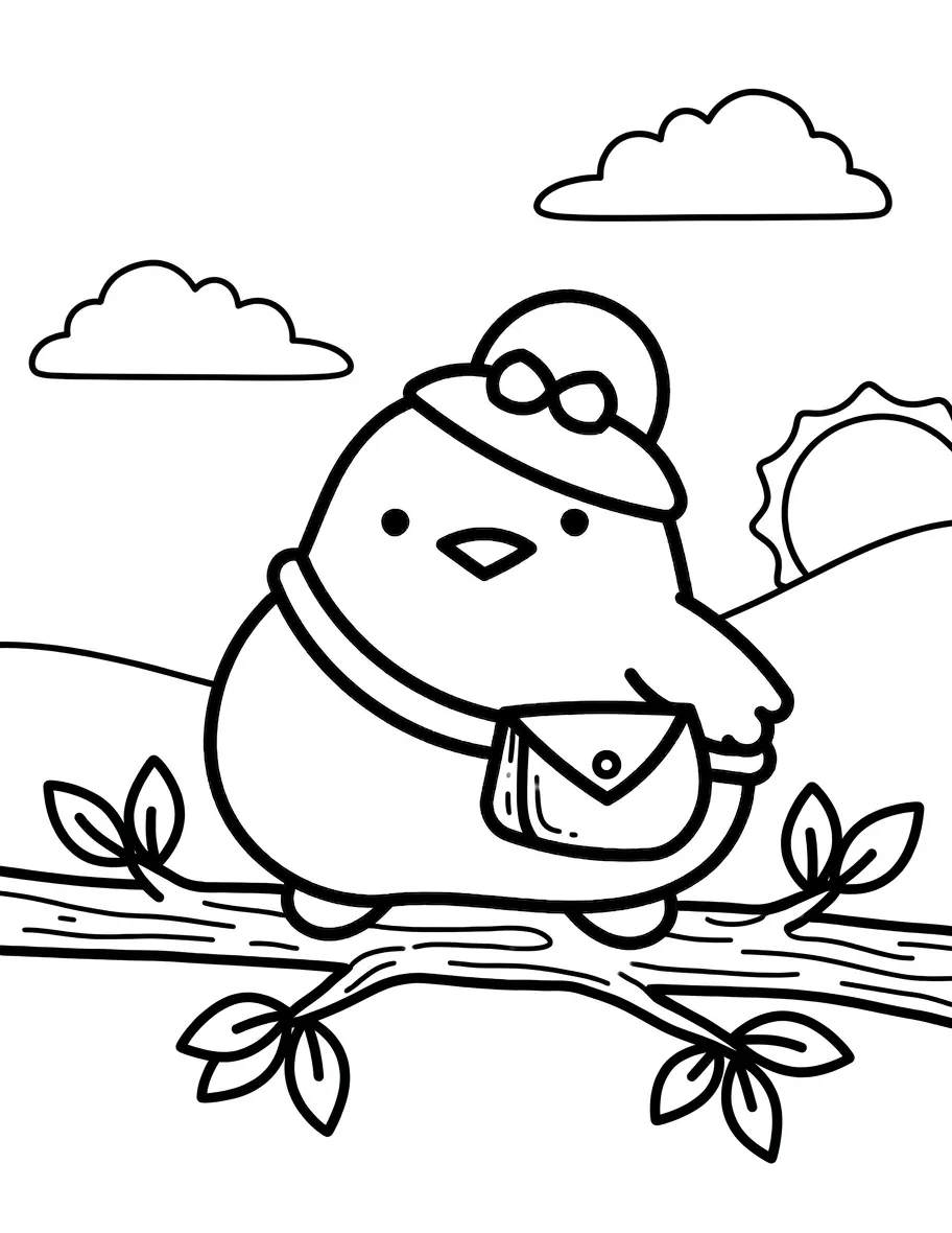 coloriage Bold & Easy pour enfants à imprimer 1
