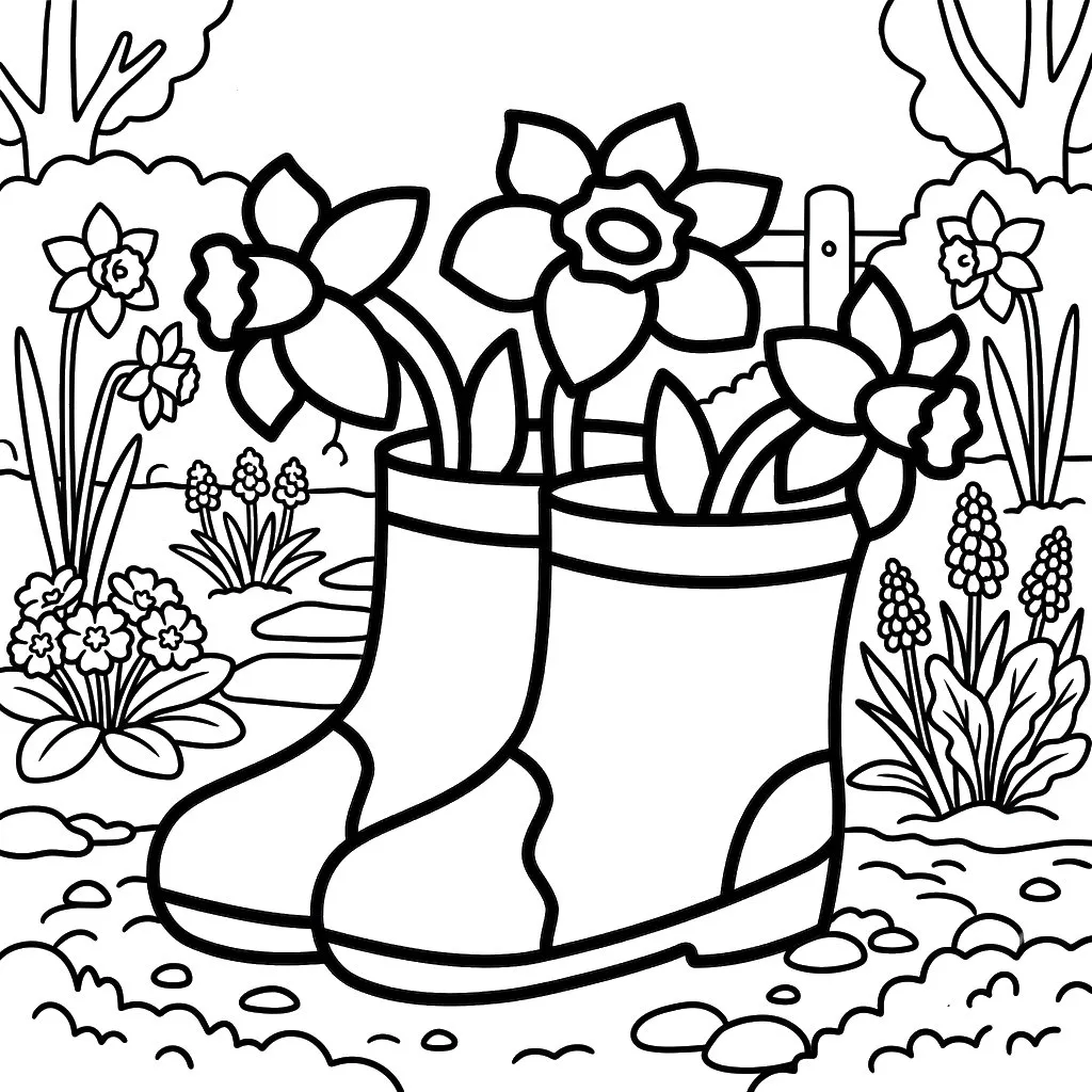 coloriage Flowers et Plants pour enfant de 10 ans