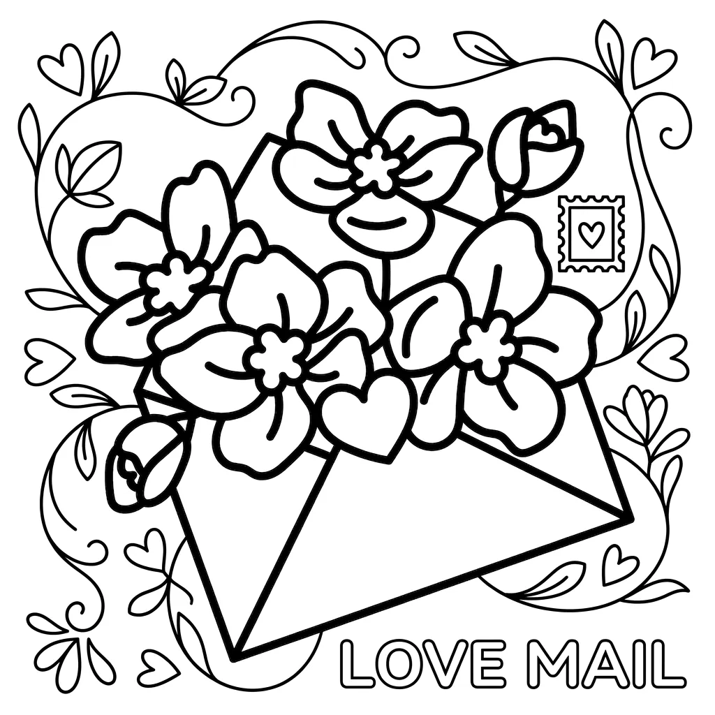 coloriage Flowers et Plants à imprimer pour enfant de 8 ans