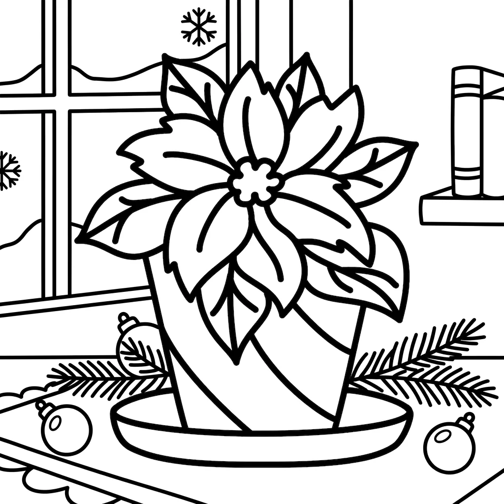 coloriage Flowers et Plants à imprimer pour enfant de 4 ans