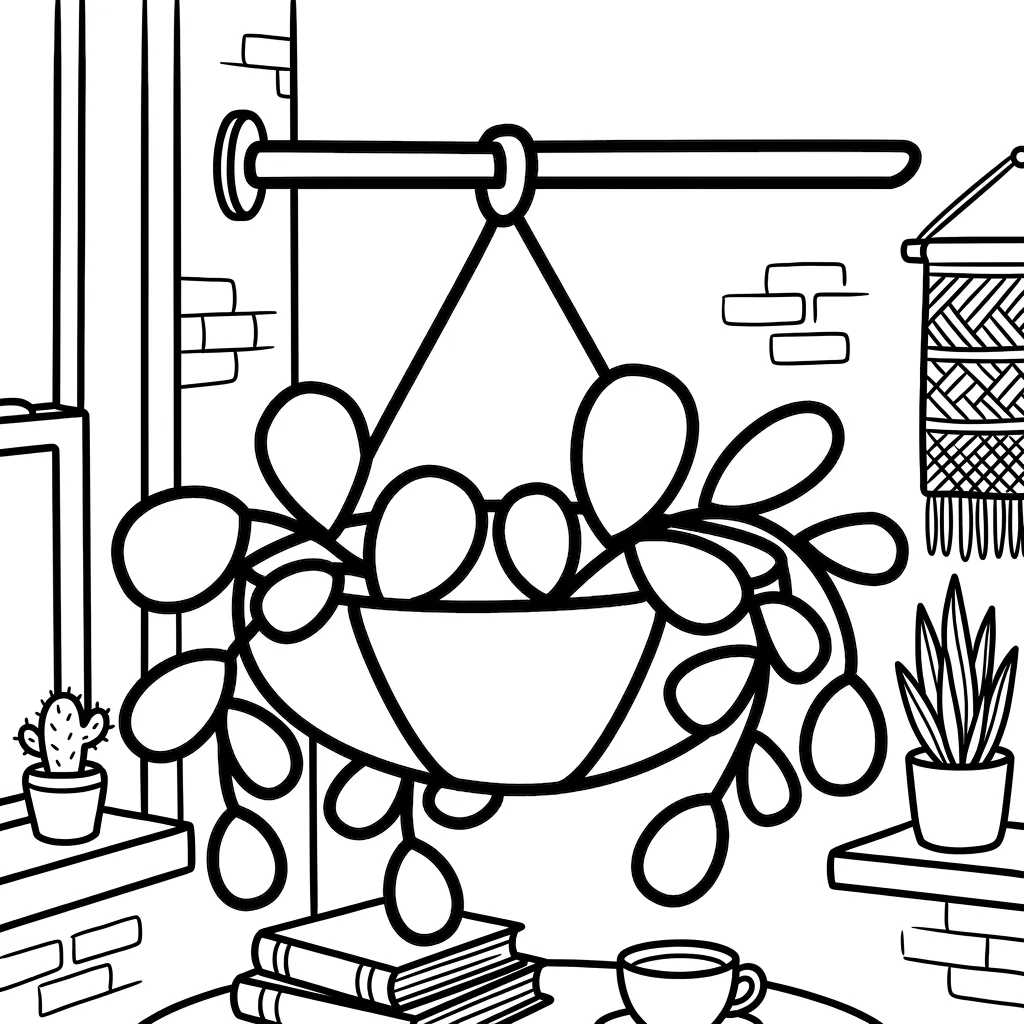 coloriage Flowers et Plants pour enfant de 5 ans