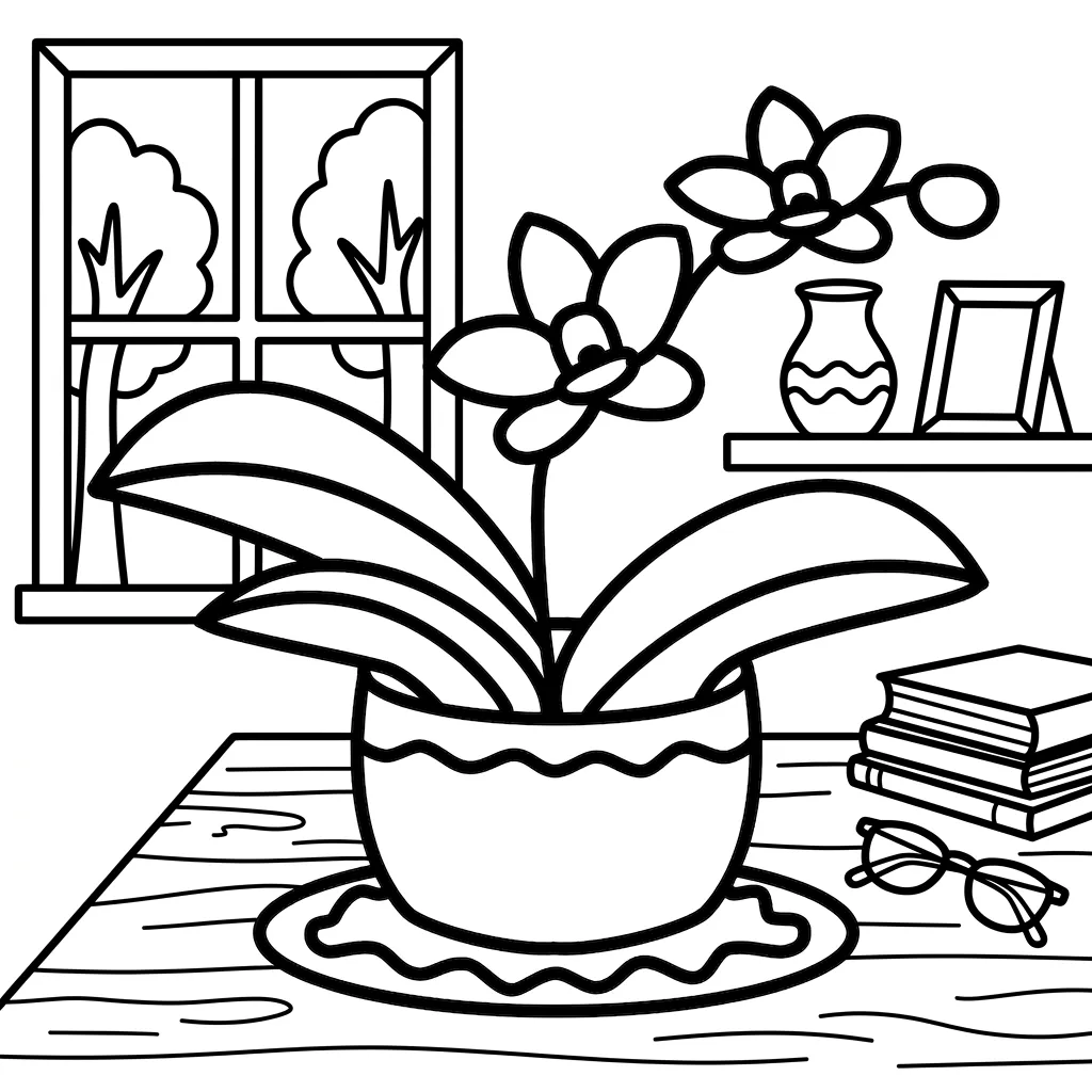 coloriage Flowers et Plants gratuit