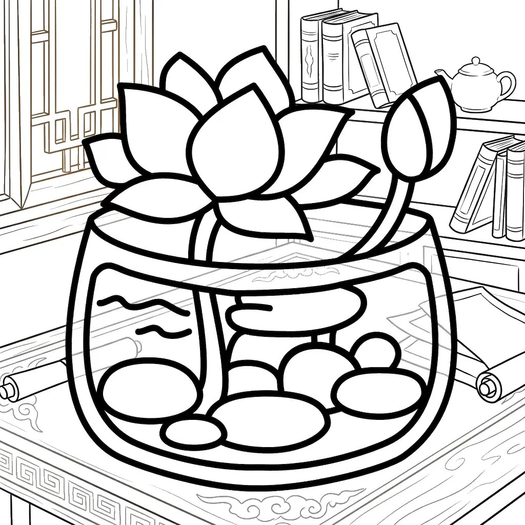 coloriage Flowers et Plants gratuit a imprimer 3
