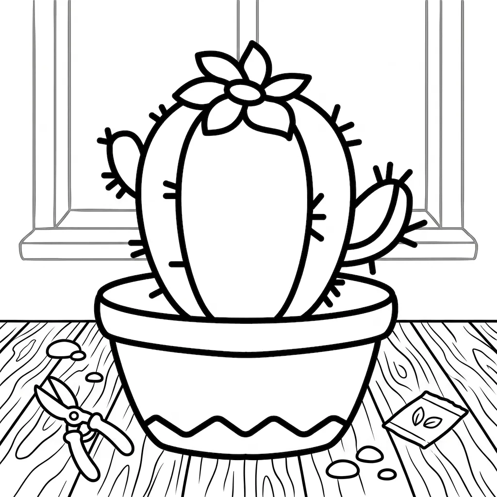 coloriage Flowers et Plants pour enfant de 8 ans