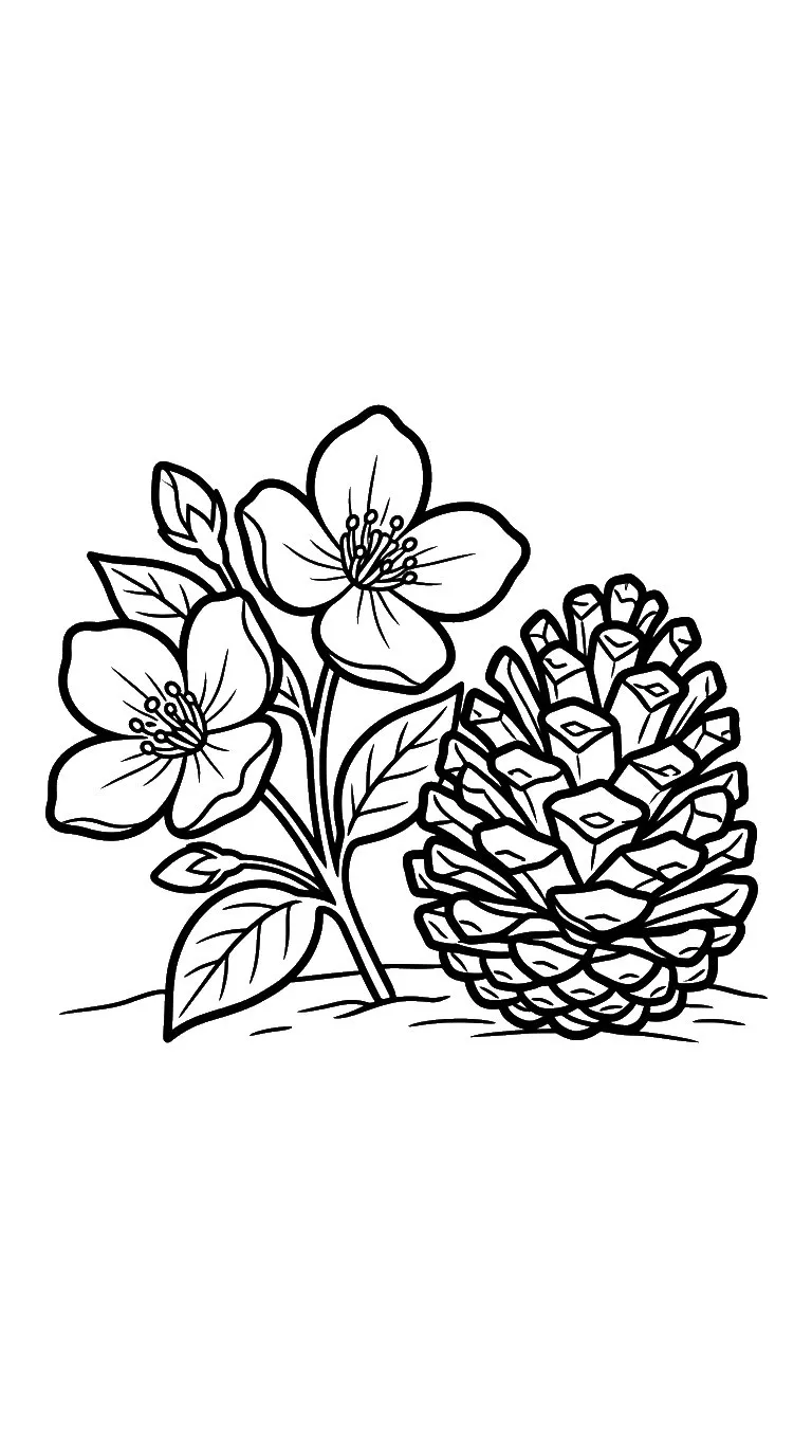coloriage Jasmin à imprimer pour enfant de 2 ans