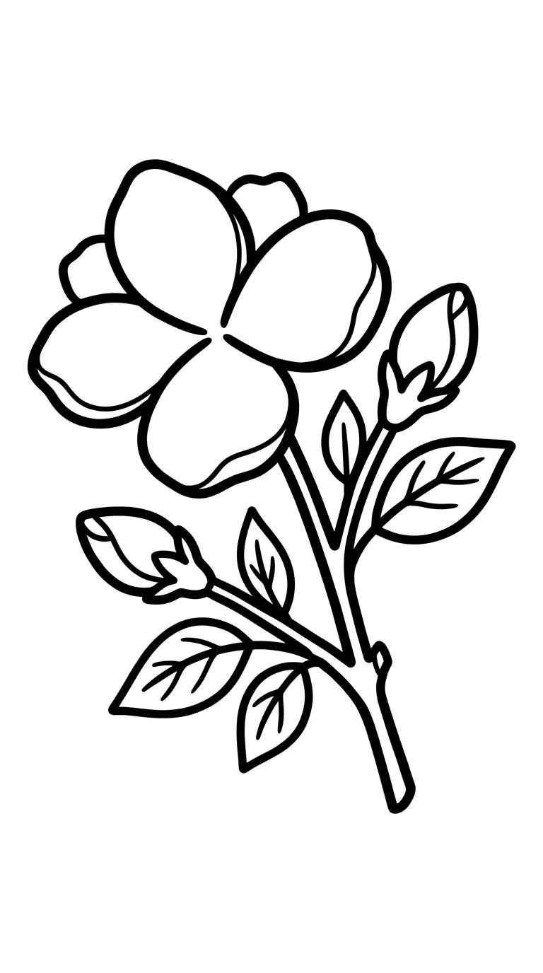 coloriage Jasmin à imprimer 1