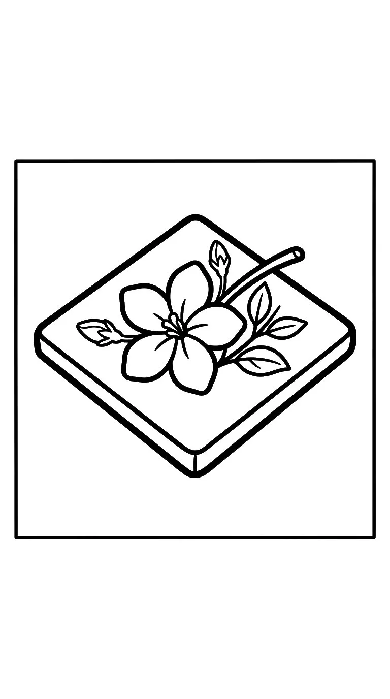 coloriage Jasmin à imprimer pdf
