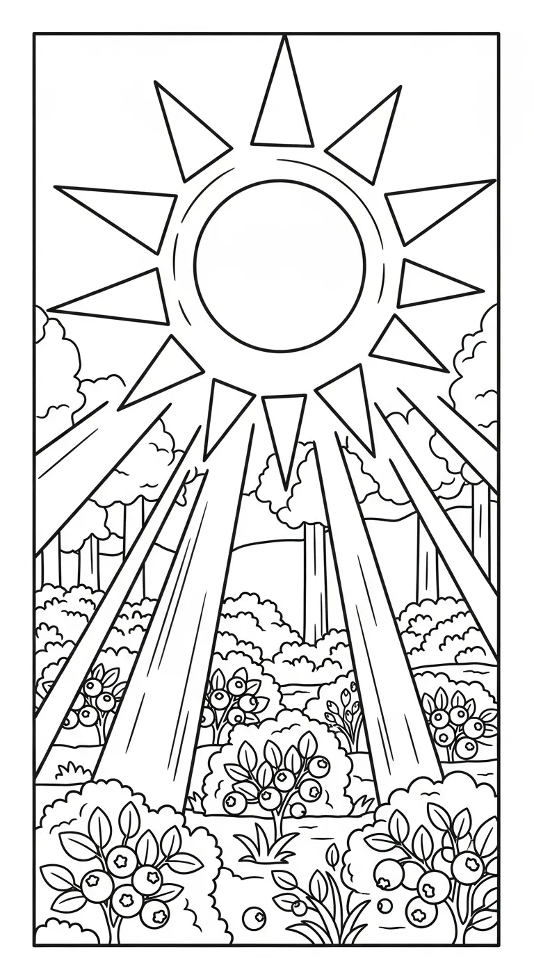 coloriage Myrtille à imprimer pour enfants
