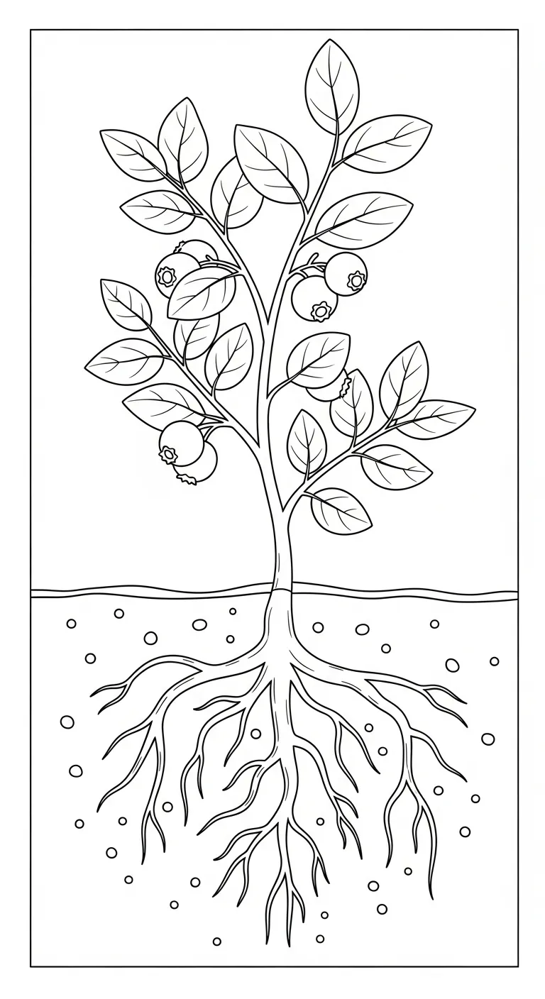 coloriage Myrtille à imprimer pour enfant de 9 ans