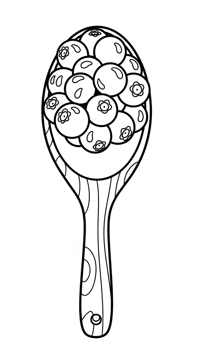 coloriage Myrtille à imprimer pdf gratuit
