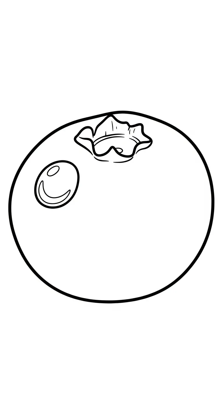 coloriage Myrtille en ligne pour enfant