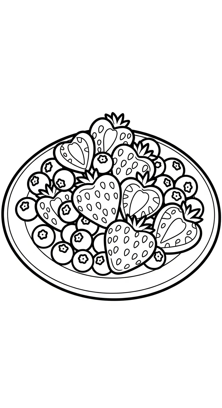 coloriage Myrtille et decoupage a imprimer gratuit 1