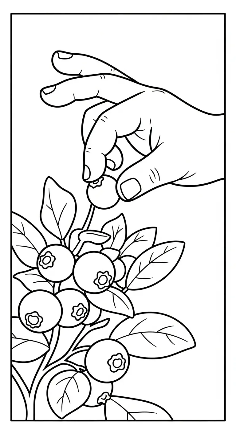 coloriage Myrtille pour enfant de à imprimer
