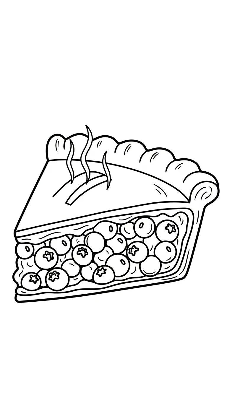 coloriage Myrtille a dessiner et imprimer 1
